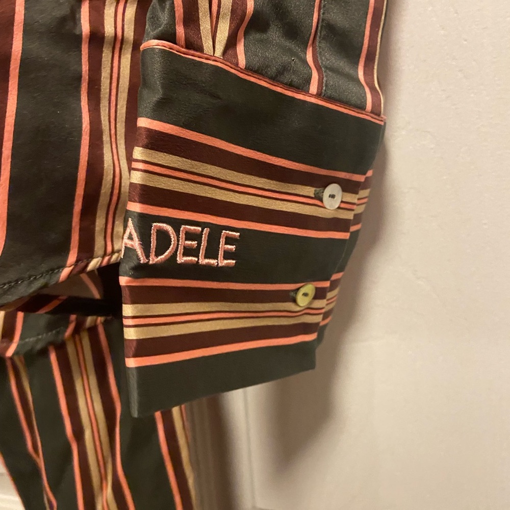 Asceno x Adele Silk Pajama Set - Picture 4 of 6